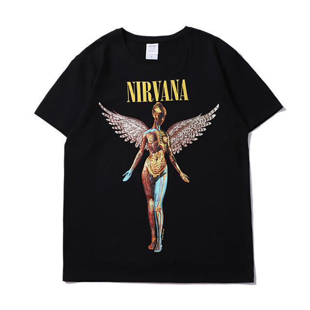 Nirvana Short Sleeve Oversized T-Shirt
