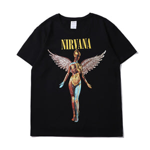 Nirvana Short Sleeve Oversized T-Shirt