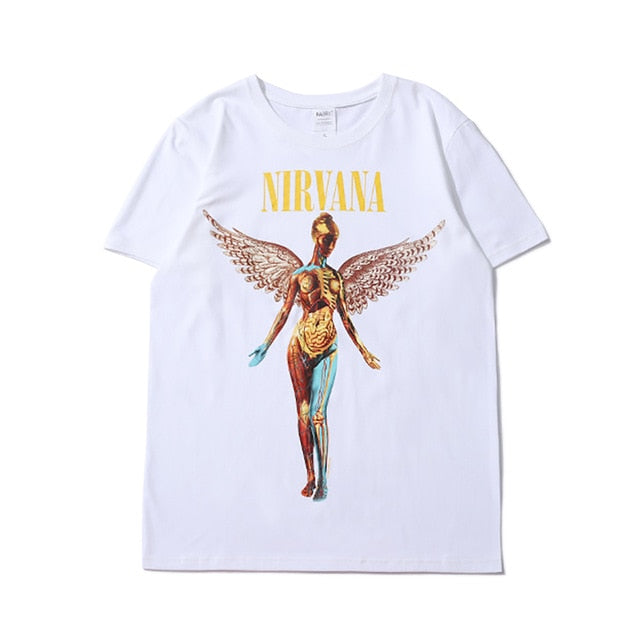 Nirvana Short Sleeve Oversized T-Shirt
