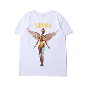 Nirvana Short Sleeve Oversized T-Shirt