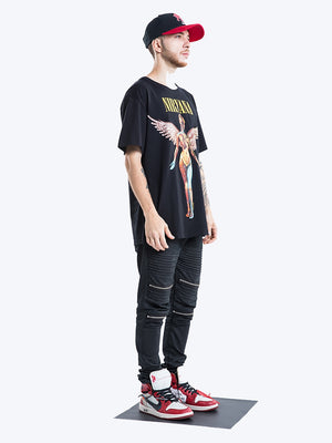 Nirvana Short Sleeve Oversized T-Shirt