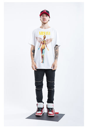Nirvana Short Sleeve Oversized T-Shirt