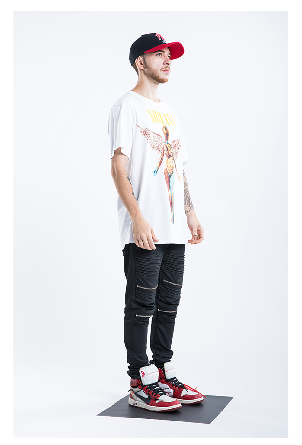 Nirvana Short Sleeve Oversized T-Shirt