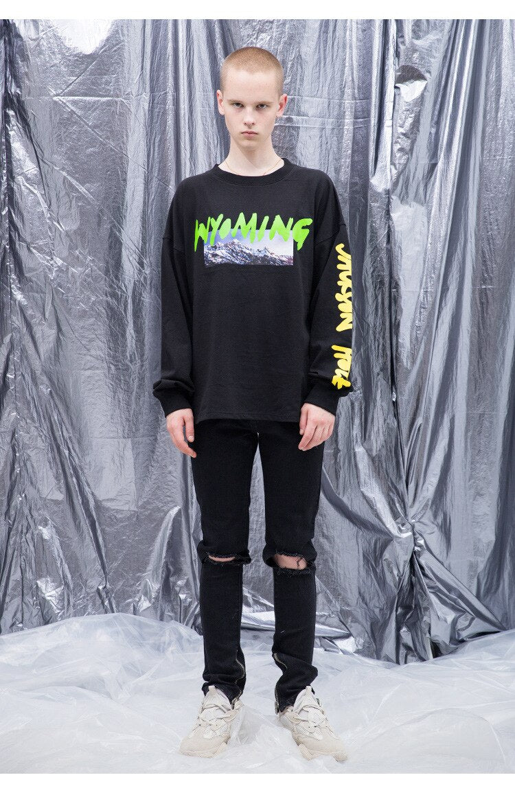 Kanye Wyoming Long Sleeve T-Shirt