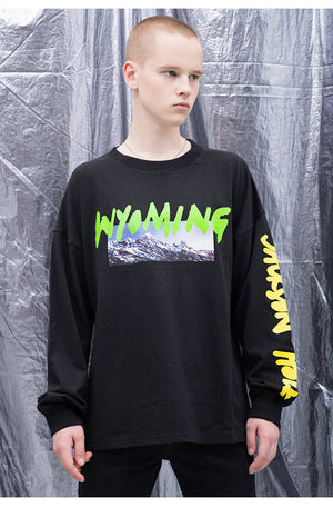 Kanye Wyoming Long Sleeve T-Shirt