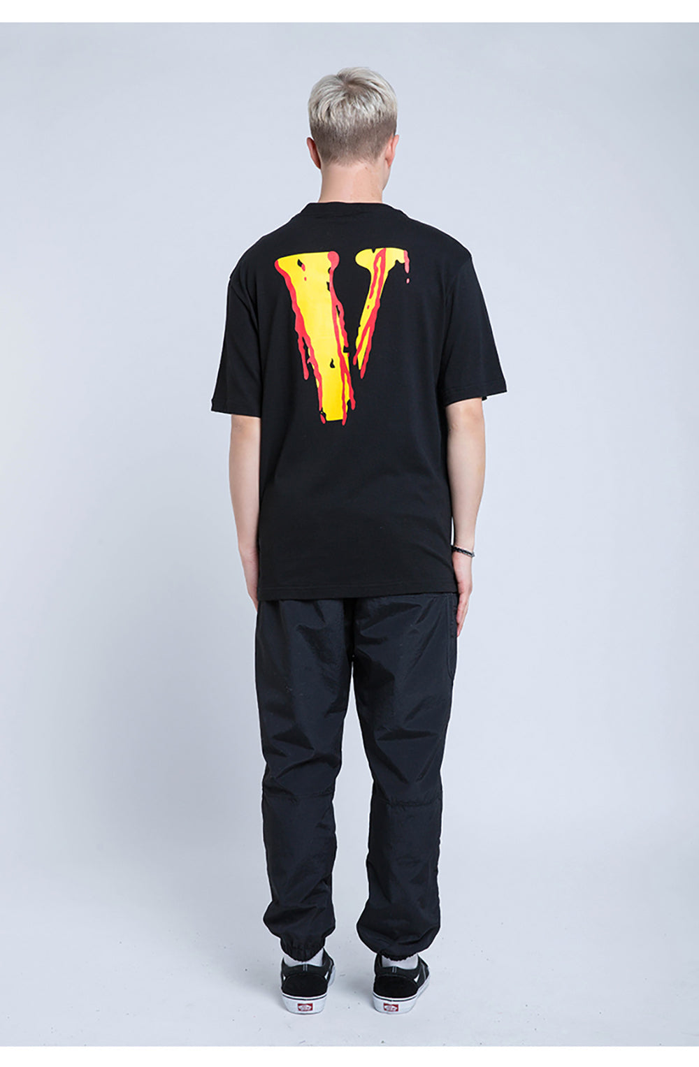 Bloody Smile Face Short Sleeve Oversized T-Shirt
