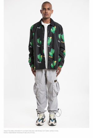 Cactus Windbreaker Jacket