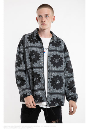 Oversize Flower LA Jacket