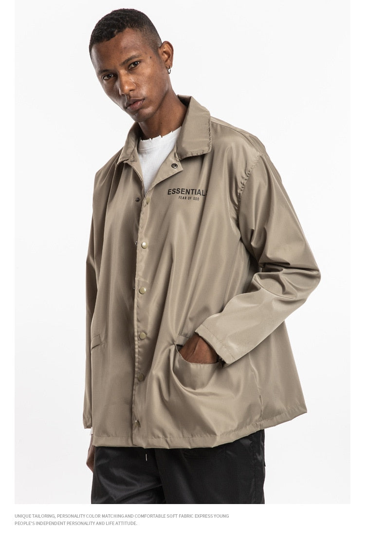 Essentials Windbreaker Reflective Jacket