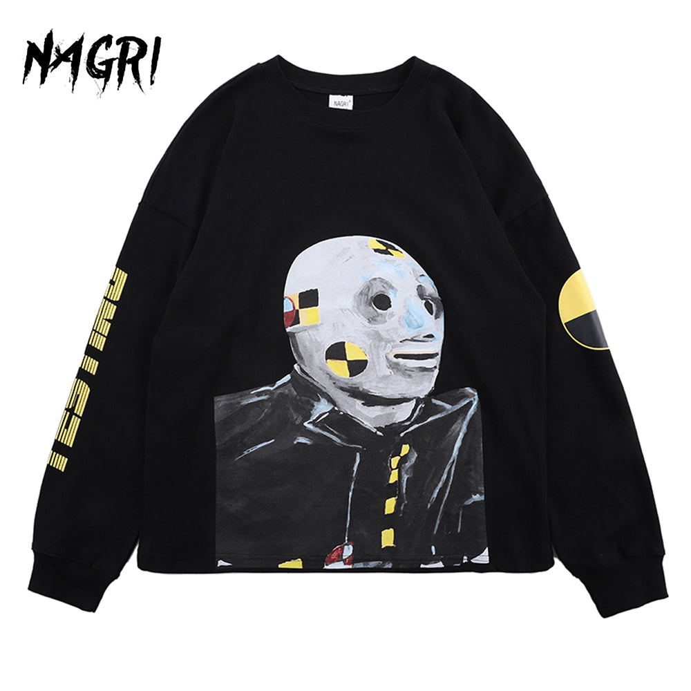 Asap Rocky Face Abstract Robot Sweatshirt