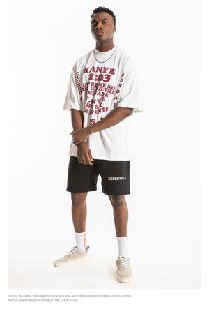 Kanye Jesus Is King Short Sleeve Oversized T-Shirt