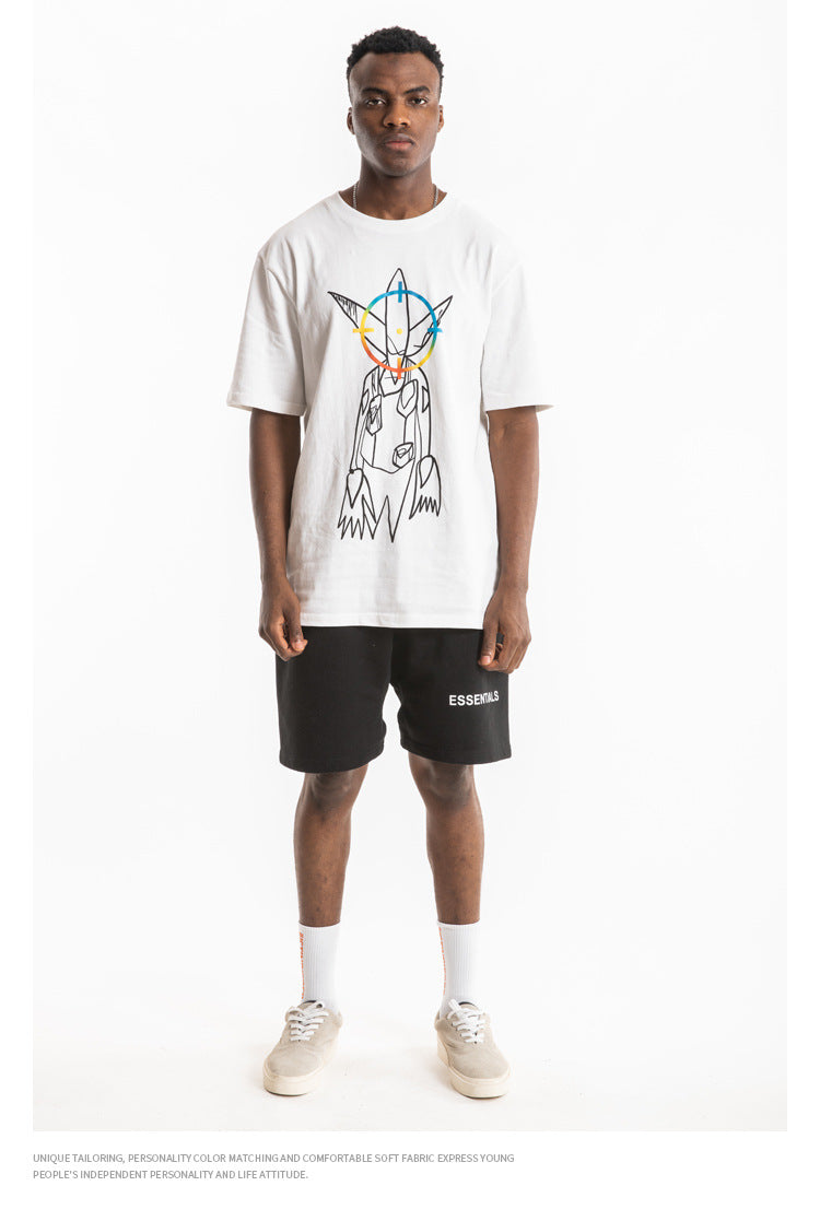 Nagri Graphs Short Sleeve Oversized T-Shirt