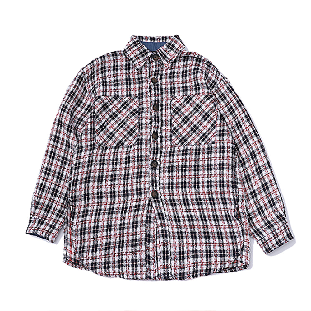 Plaid Coat Vintage Coat Jacket