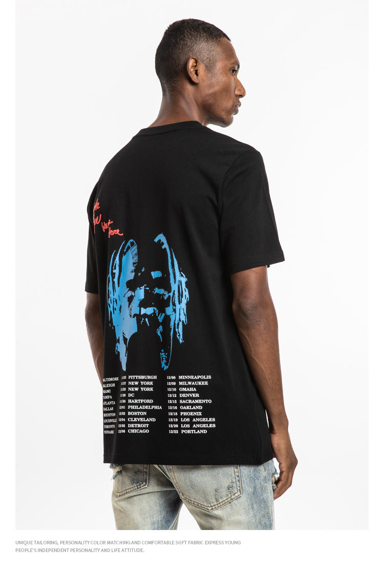 Travis Scott ASTROWORLD Short Sleeve Oversized T-Shirt