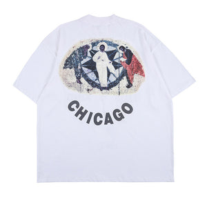 Kanye Jesus Is King Short Sleeve Oversized T-Shirt