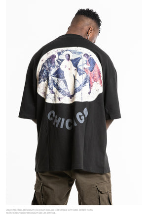 Kanye Jesus Is King Short Sleeve Oversized T-Shirt