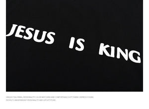 Kanye Jesus Is King Short Sleeve Oversized T-Shirt