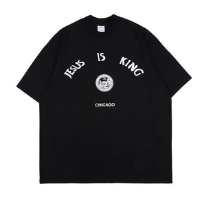 Kanye Jesus Is King Short Sleeve Oversized T-Shirt