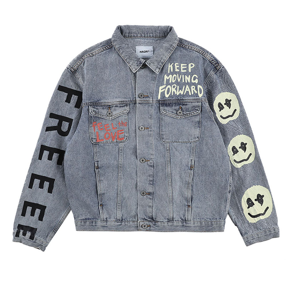 Kanye Kids See Ghosts Cowboy Denim Jacket