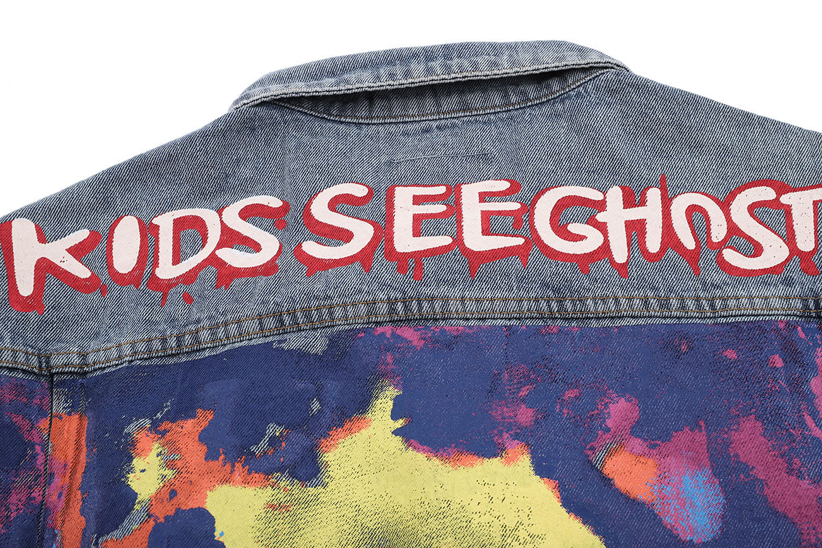 Kanye Kids See Ghosts Cowboy Denim Jacket