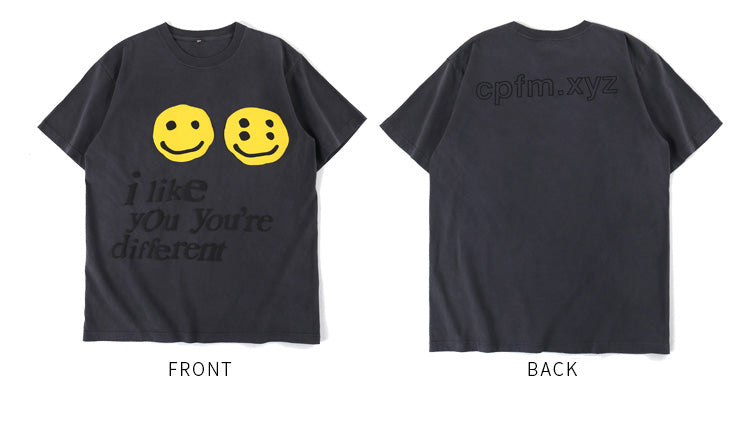 Kanye CPFM.XYZ Short Sleeve Oversized T-Shirt