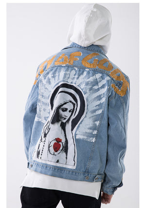 Blue Wash Denim Jacket