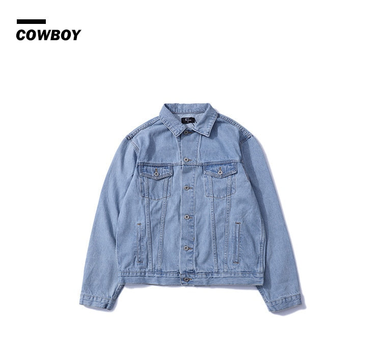 Blue Wash Denim Jacket