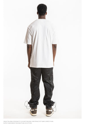 Kanye LUCKY ME I SEE GHOSTS Short Sleeve Oversized T-Shirt