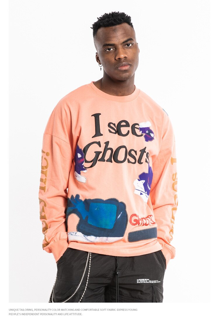 Kanye I See Ghosts Long Sleeve T-Shirt