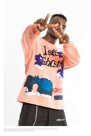 Kanye I See Ghosts Long Sleeve T-Shirt