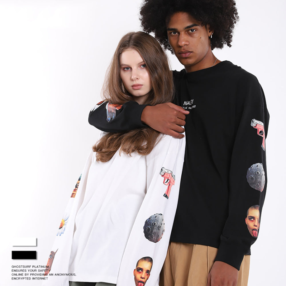 Positive and Upward Long Sleeve T-Shirt