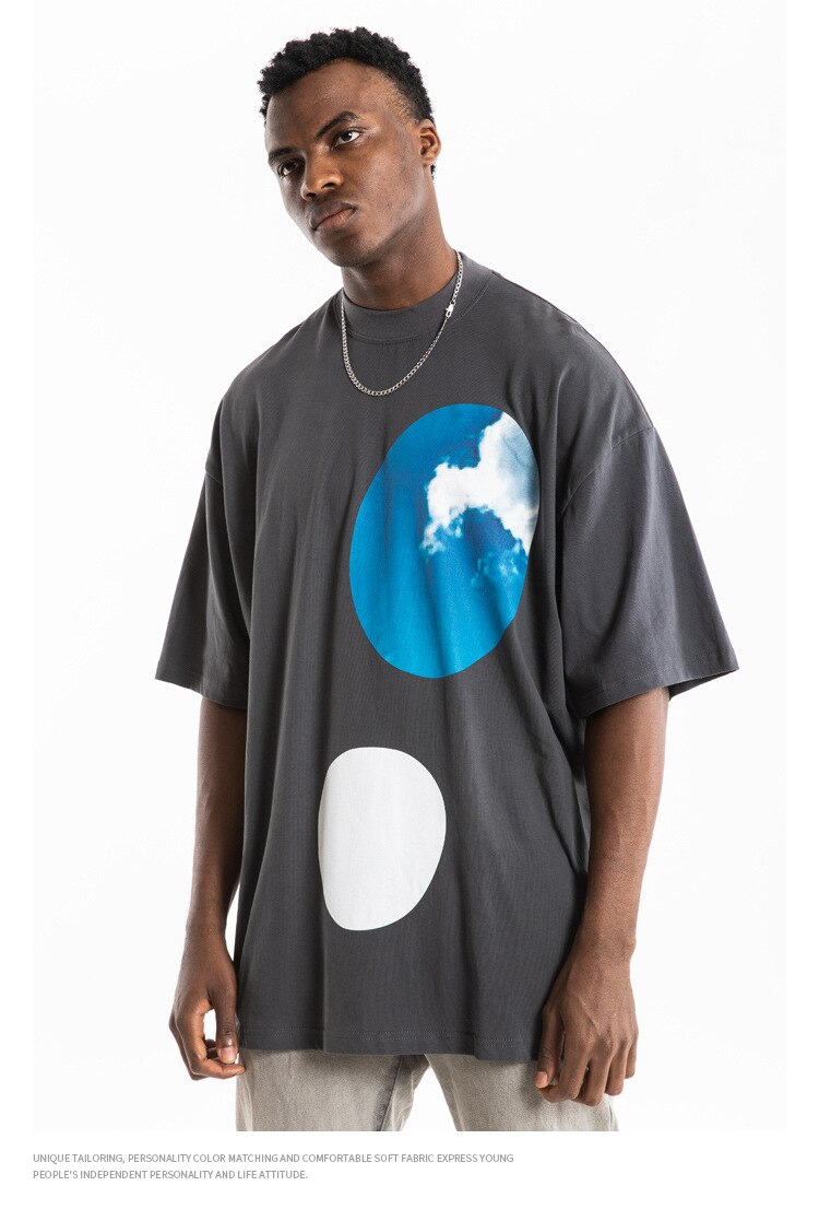Kanye Jesus Is King Short Sleeve Oversized T-Shirt