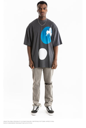 Kanye Jesus Is King Short Sleeve Oversized T-Shirt