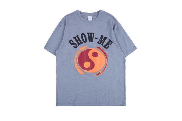 SHOW-ME Short Sleeve Oversized T-Shirt