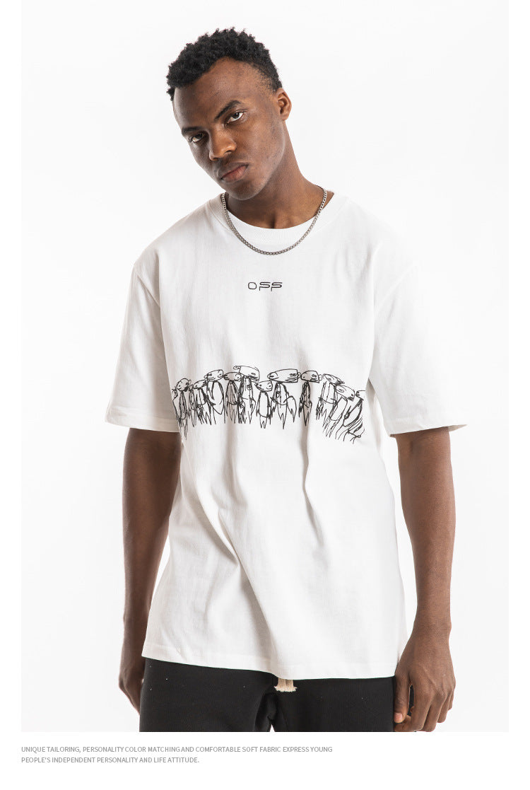 Arrow FShort Sleeve Oversized T-Shirt