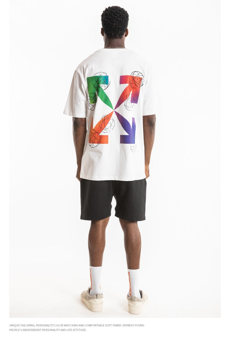 Arrow FShort Sleeve Oversized T-Shirt
