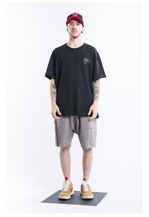 Perfect Blue Short Sleeve Oversized T-Shirt