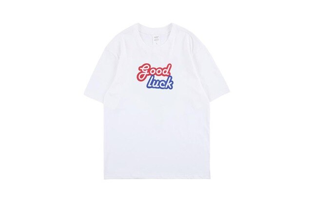 Good Luck Short Sleeve Oversized T-Shirt