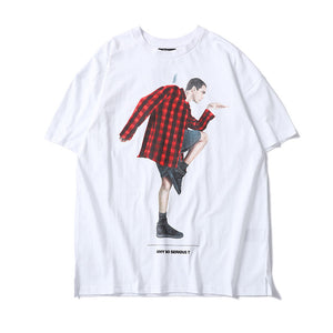 Why So Serious? Short Sleeve Oversized T-Shirt
