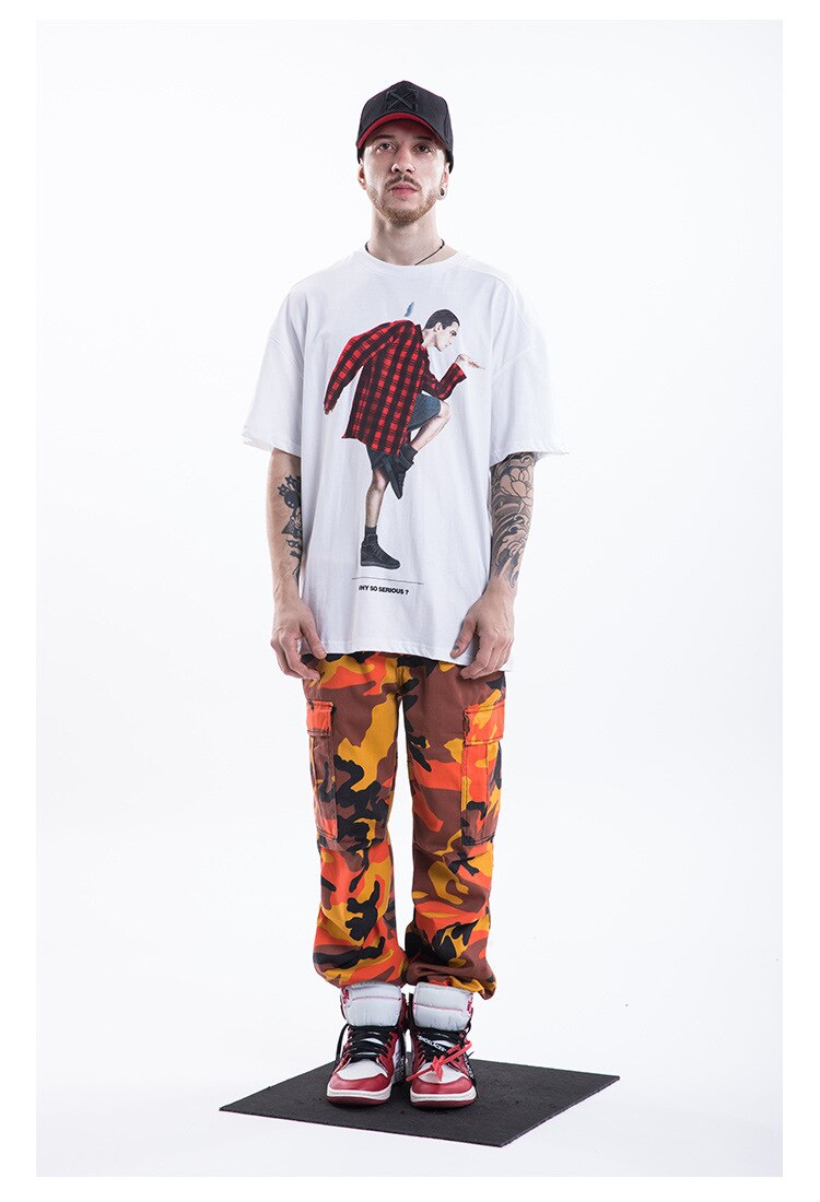 Why So Serious? Short Sleeve Oversized T-Shirt