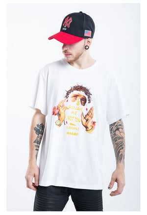 God Love Me Not You Short Sleeve Oversized T-Shirt