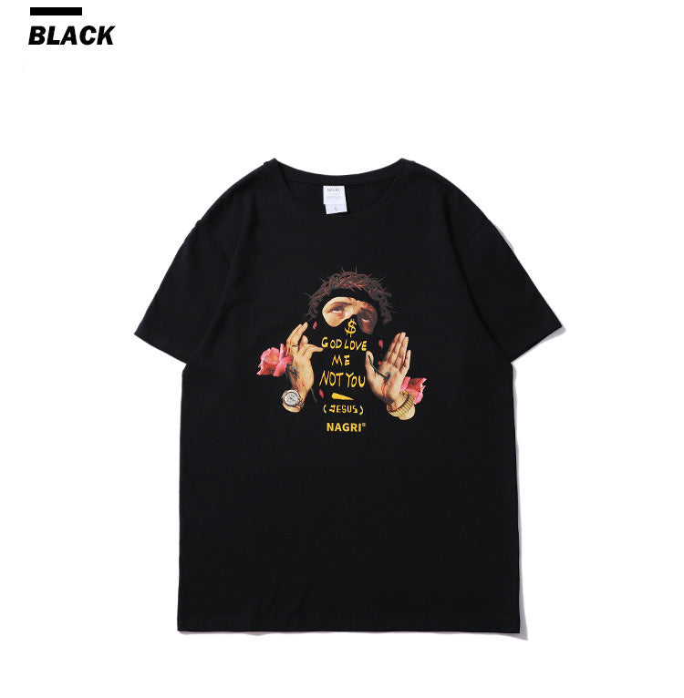 God Love Me Not You Short Sleeve Oversized T-Shirt