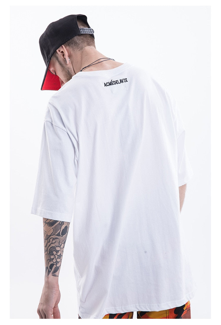 Little Boy Short Sleeve Oversized T-Shirt