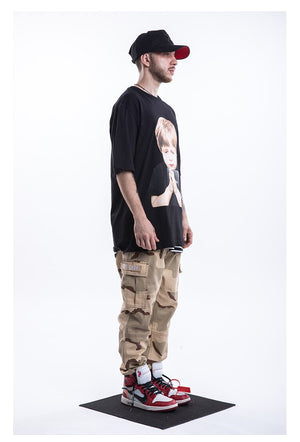 Little Boy Short Sleeve Oversized T-Shirt