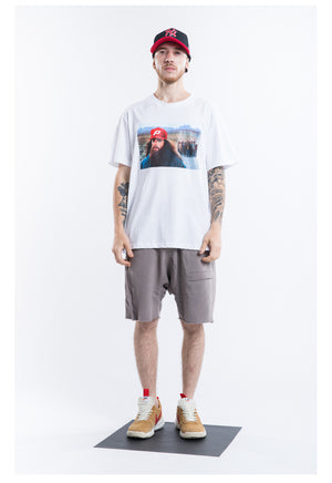 Beard Man Short Sleeve Oversized T-Shirt