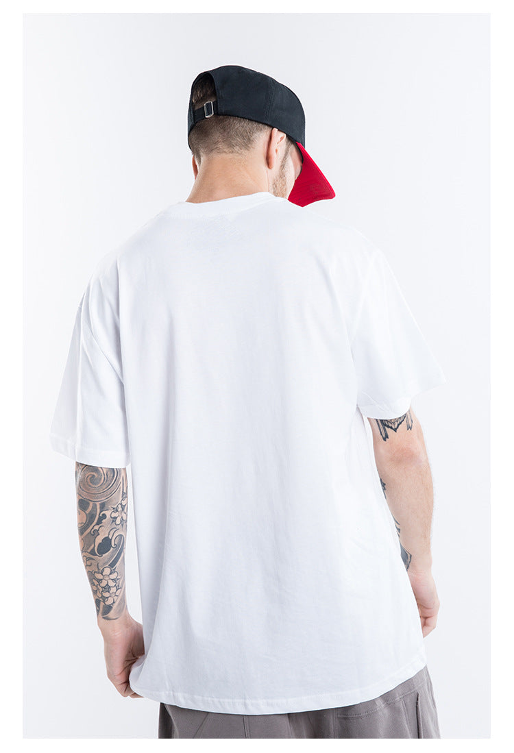 Beard Man Short Sleeve Oversized T-Shirt