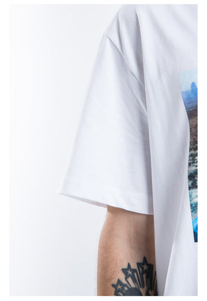 Beard Man Short Sleeve Oversized T-Shirt