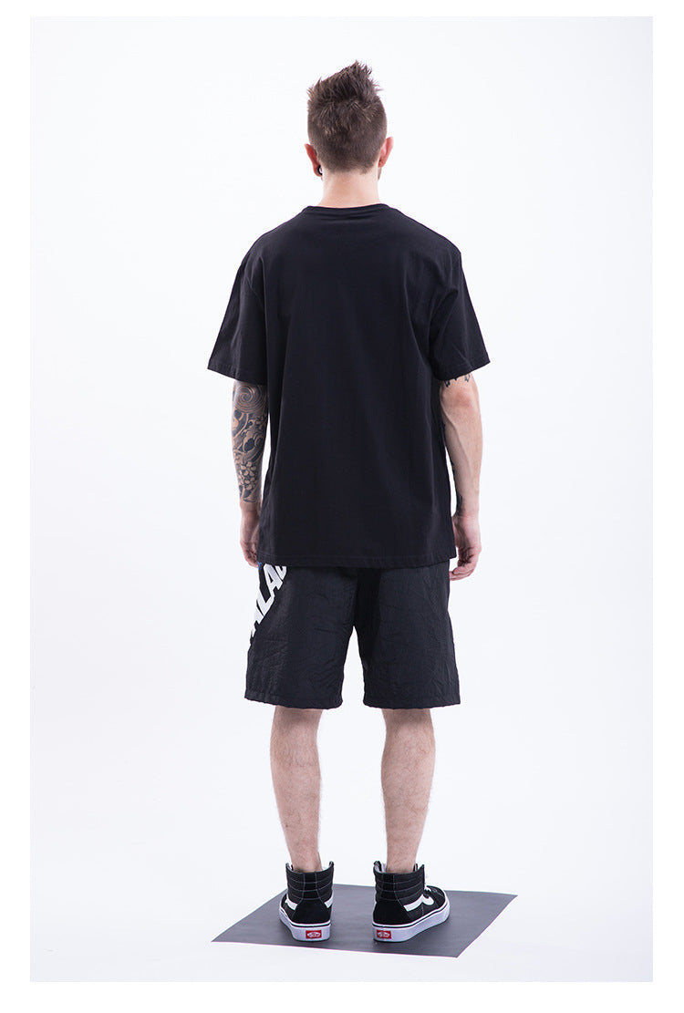 Beard Man Short Sleeve Oversized T-Shirt