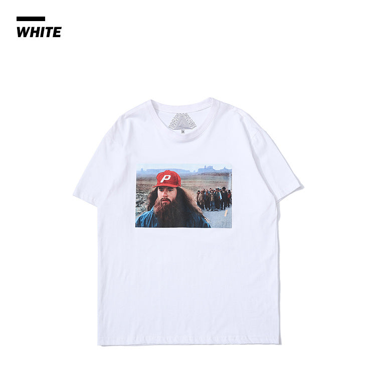 Beard Man Short Sleeve Oversized T-Shirt