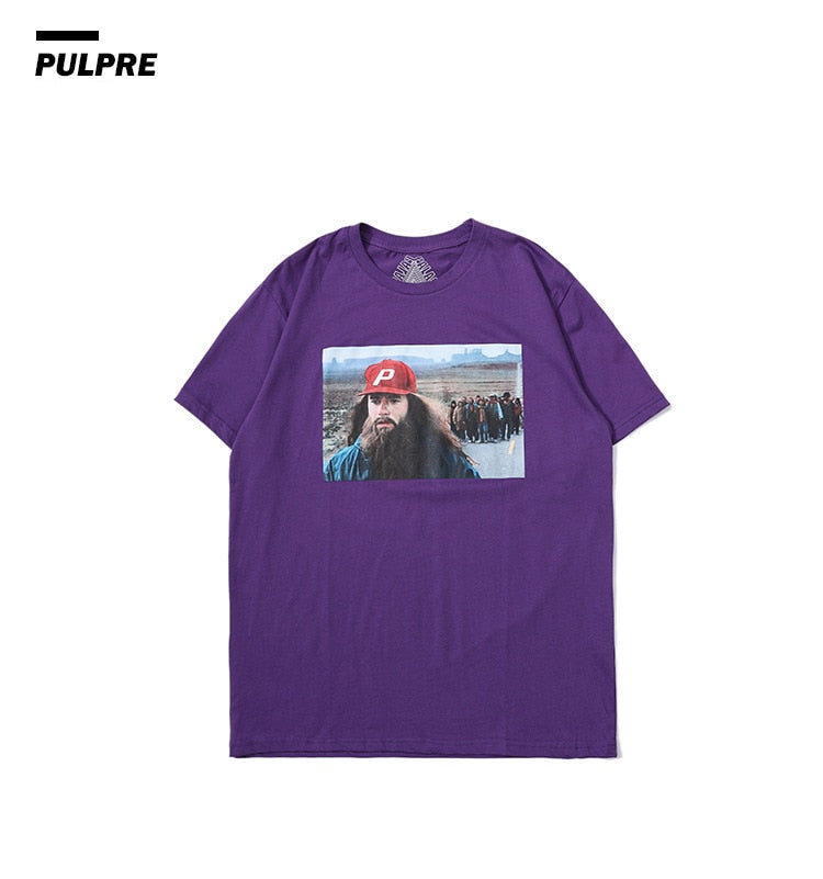 Beard Man Short Sleeve Oversized T-Shirt